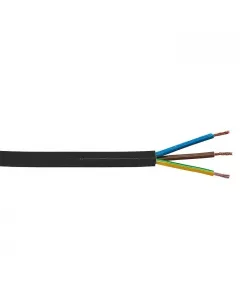 H05vv-f 3x1,5 mm² tömlővezeték hordozható elektromos készülékekhez közepes mechanikai igénybevételhez száraz, nedves és vizes 