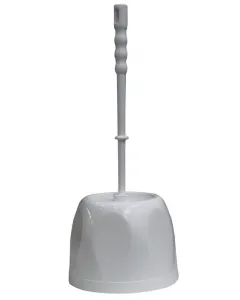 Poseidon wc kefe garnitúra aga fehér színben higiénikus tárolóedénnyel stabil sörtékkel a hatékony tisztításért cserélhető k