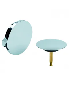 Kádszifonhoz krómozott felület modern megjelenés leeresztódugó átmérője: 75 mm tekerőgomb átmérője: 85 mm