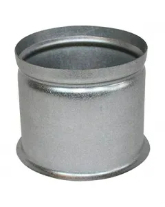 Könnyen csatlakoztatható Átmérő: 150 mm duplafalú aluminizált kémény és kéménycső csatlakoztatására