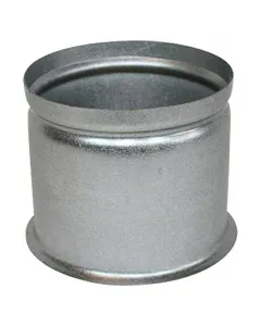 Könnyen csatlakoztatható Átmérő: 130 mm duplafalú aluminizált kémény és kéménycső csatlakoztatására
