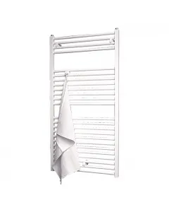 Egyenes vonalú kialakítás kellemes hőmérsékletet biztosít hatékony törölközőszárítás egyszerű és gyors felszerelés akaszt