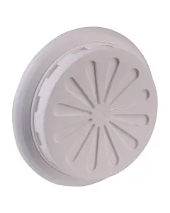 Air-circle - szellőzőrács (Ø100-150mm, fehér)
