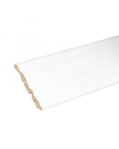 Szegőléc 240 cm hosszúsággal, fehér színben lekerekített kialakítás tartós, ütésálló kivitel modern dizájn