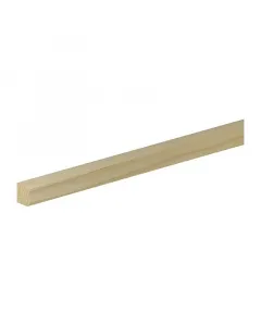 Tömör erdei fenyőből készült négyszögléc mérete: 100 × 2 × 2 cm kezeletlen, felületkezelhető kivitel könnyen vágható és 