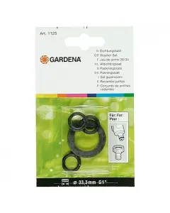 33,3 mm-es  (g 1) csapelemhez gardena 902-50 és 2902-20 csapelemekhez lapos tömítést és o-gyűrűt tartalmaz csere után 100% szivár