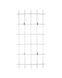 Futtatórács rózsákhoz, bükkönyökhöz és más futónövényekhez 75 × 150 cm termékméret tűzihorganyzott acél, 5 mm anyagvastags