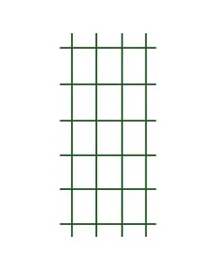 Futtatórács rózsák, szőlő és borostyán felfuttatásához 60 × 150 cm termékméret tűzihorganyzott, pe-bevonatú acélszerkezet n�