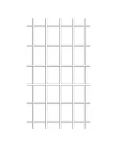 Futtatórács rózsák, szőlő és borostyán megtámasztásához 75 × 150 cm termékméret pe-bevonatú acél, 5 mm anyagvastagsággal id