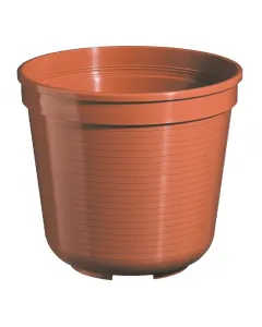 Átmérő: 36 cm műanyag terrakottaszínű