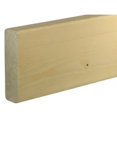 Lekerekített faléc, 240×4×14,5 cm tömör, kezeletlen faanyag könnyen megmunkálható és felületkezelhető bútorépítéshez és tet