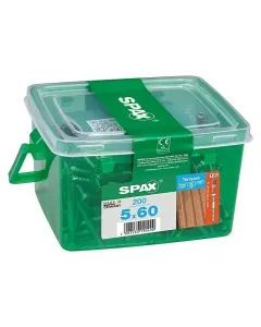 Torx csavarfejek 200 db-os készlet 7 féle csavarméret méret: 5 x 60 mm