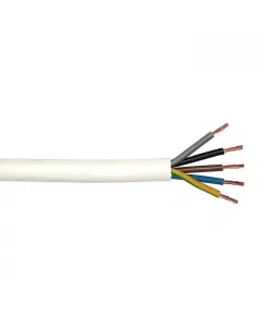 H05vv-f 5x1,5 mm² tömlővezeték könnyű elektromos készülékekhez közepes mechanikai igénybevételhez alkalmas háztartási gépekh