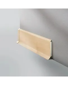 Logoclic hsl szegőléc világos bükk színben mérete: 2500 x 60 x 14 mm masszív és korhadásálló egyszerű szerelés sokféle padló