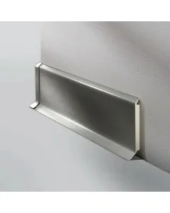 Logoclic hsl szegőléc szürke színben mérete: 2500 x 60 x 14 mm masszív és korhadásálló egyszerű szerelés sokféle padlóburkolat