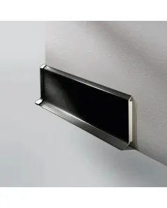 Logoclic hsl szegőléc fekete színben mérete: 2500 x 60 x 14 mm masszív és korhadásálló egyszerű szerelés sokféle padlóburkolat