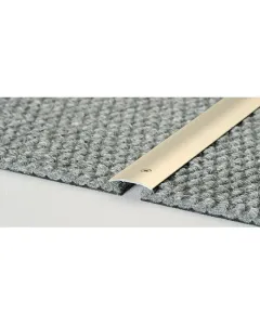 Logoclic burkolatváltó profil sahara színben anyaga: eloxált alumínium mérete: 270 x 3 x 0,39 cm rögzítés módja: csavarozás azon