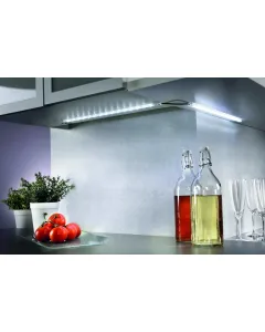 4 x 40 cm hosszú 4 x 15 db led energiatakarékos Összekötőkkel  távirányítóval színváltós szabályozható fényerő