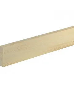 Tömör fenyőből készült lapos léc mérete: 240×1,3×6 cm kezeletlen felület festhető, pácolható és lakkozható csavarozással, 