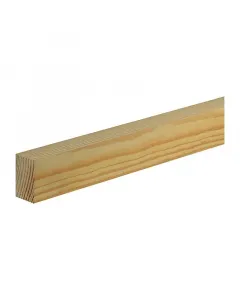 Fenyőléc, 240 × 2,9 × 4,6 cm tömör, kezeletlen faanyag könnyen megmunkálható és felületkezelhető bútor- és tetőtér-építé