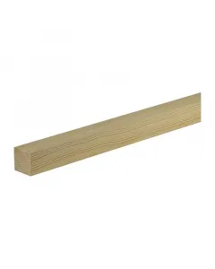 Tömör erdei fenyőből készült négyszögléc mérete: 240 × 2,8 × 2,8 cm kezeletlen, felületkezelhető kivitel könnyen vágható é