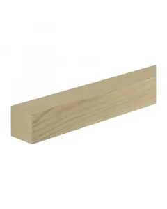 Fenyő négyszögléc, 240 x 4,6 x 4,6 cm-es méretben kezeletlen felület, amely festhető, pácolható vagy lakkozható könnyen vágható