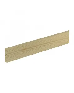 Lapos léc, tömör luc- és erdeifenyőből kezeletlen, festhető, pácolható és lakkozható felület mérete: 240 × 1,3 × 4,6 cm könn