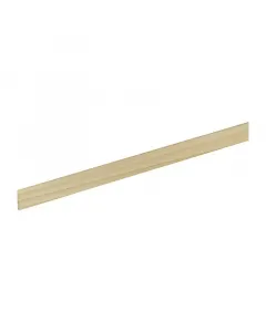 Lapos léc tömör luc- és erdeifenyőből, 100×1,9×0,5 cm méretben kezeletlen felület, amely festhető, pácolható vagy lakkozható 