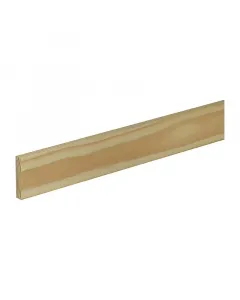 Lapos léc tömör luc- és erdeifenyőből, 100×4,6×1 cm méretben kezeletlen felület, amely festhető, pácolható vagy lakkozható k�