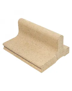 Anyagában színezett beton 12 cm magas mediteran színű egyenes kapcsolódás anyagszükséglet: 4 db/fm