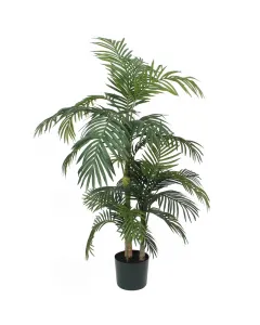 Az areca pálma selyemvirág a mica decorations kínálatából természetes hatású díszítőelemzöld színvilága friss hangulatot visz