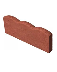 Anyagában színezett beton 4,5 cm vastag 18 cm magas toscana színű fagyálló anyagszükséglet: 2 db/fm