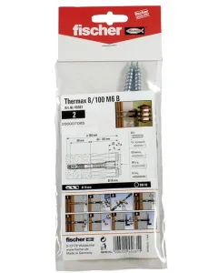 Fischer thermax 45681- hőhídmentes rögzítődübel (8/100)