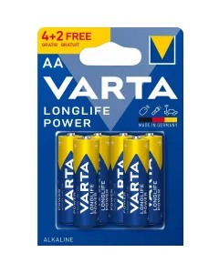 Prémium minőségű alkáli ceruzaelem típus: aa méret: lr6 feszültség: 1,5 v 6 db/csomag