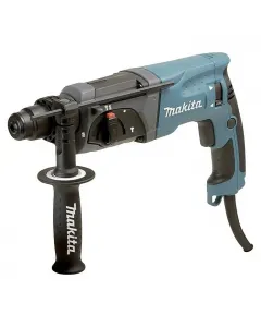 Makita fúró-vésőkalapács hr2470 780 w-os motorral, 3 üzemmóddal: fúrás, ütvefúrás, vésés sds-plus tokmány a gyors szerszámcs