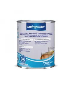 Swingcolor akril univerzális alapozó  vashoz, acélhoz, horganyzott felületekhez és kemény pvc-hez vízbázisú és jól fed gyorsan s