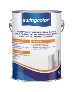Kültéren és beltéren is jól működik a swingcolor zománcfestékfa, fém és kemény pvc felületekre is alkalmazhatóoldószeres alap