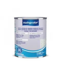 Swingcolor akril alapozó egészséges otthon: hydroplus-technológia, oldószermentes közbenső réteg fém és kemény pvc felületeken k