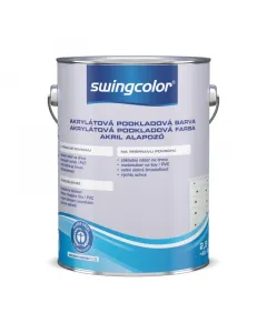 Swingcolor akril alapozó egészséges otthon: hydroplus-technológia, oldószermentes közbenső réteg fém és kemény pvc felületeken k