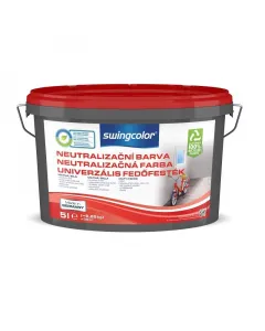 Swingcolor univerzális fedőfesték nikotin-, korom- és megszáradt vízfoltok fedéséhez jó fedőképességű könnyen felvihető pára