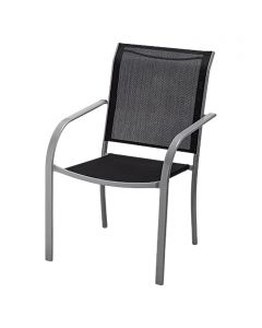 SUNFUN AMY - kerti szék (fekete)