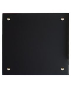 ADMIRAL - infra üveg fűtőtest (50x50cm, fekete)