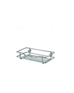 Krómozott 25 x 12 x 5,5 cm minőségi alapanyagból modern formavilág praktikus fürdőszobai kiegészítő