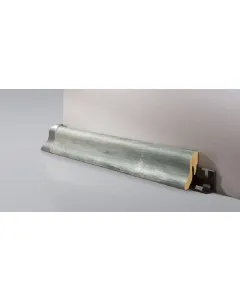 A logoclic szegélyléc serra tölgy színben stílusosan zárja le a laminált burkolatotegyszerűen, gyorsan felszerelhető, időt takarí