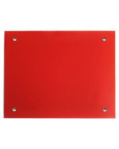 ADMIRAL - infra üveg fűtőtest (70x55cm, piros)