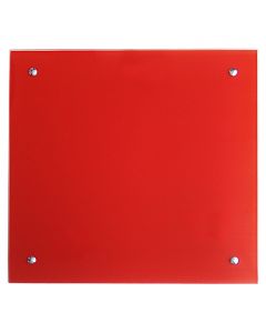 ADMIRAL - infra üveg fűtőtest (50x50cm, piros)