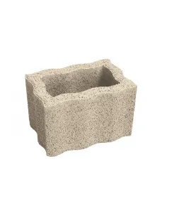 Anyagában színezett beton fehér színű hullámos kivitel sokoldalú felhasználás anyagszükséglet: 16,6 db/m2