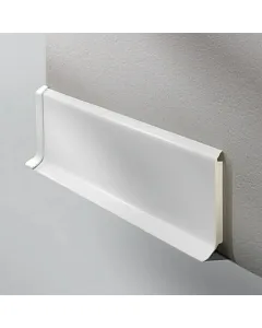 Logoclic hsl szegőléc világosszürke színben mérete: 2500 x 60 x 14 mm masszív, korhadásálló és egyszerű szerelés könnyen szál