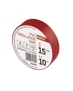 Emos szigetelőszalag hossza: 10 m színe: piros anyaga: pvc szélessége: 15 mm