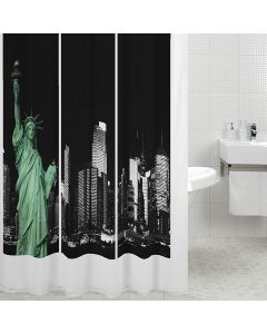 Venus new york - zuhanyfüggöny (textil, 120x200cm)